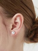 티오유(TOU) HL22 Big pure lovely pearl earrings