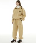 이에스씨 스튜디오(ESC STUDIO) wool knit jogger pants (beige)