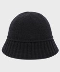 엘리오티(ELLIOTI) Wool Knit Bucket Hat_Black