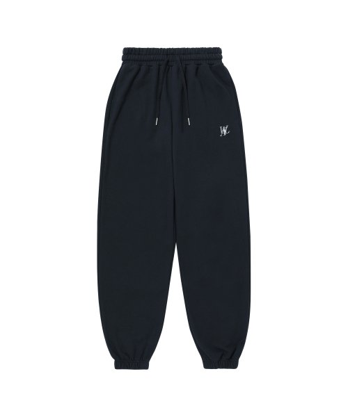 Musinsa Wooalong Signature Jogger Pants Navy