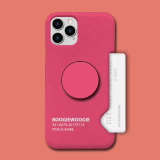 부기우기(BOOGIE WOOGIE) 슬림카드 케이스 - 핑크 플램브(Pink Flambe)