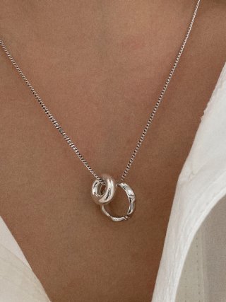 바이위켄드(BYWEEKEND) silver925 stylish necklace