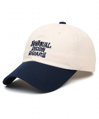 노매뉴얼(NOMANUAL) DOODLE BALL CAP - DARK NAVY