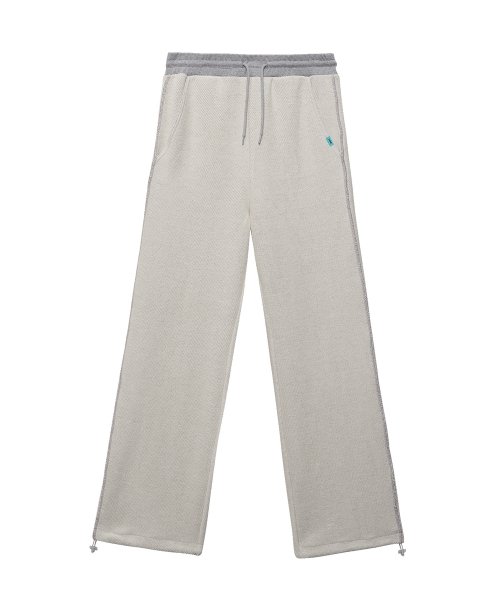 Musinsa Instantfunk Boucl Standard Sweatpants Melange Gray