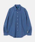 다이아몬드 레이라(DIAMOND LAYLA) Plain Poplin Shirt S91 Blue