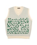 [NSTK] Kinsum Knit Vest (Ivory)_K22QB634