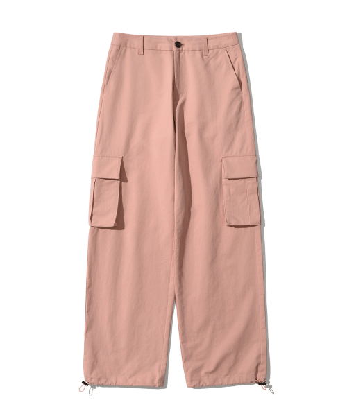 Musinsa Oioicollection Low Rise Cargo Pants Dusty Pink