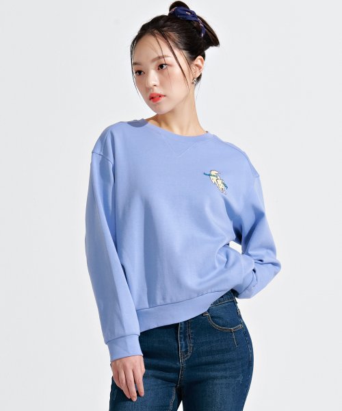 MUSINSA CHASECULT Women S Hemline Character Sweatshirt BAAG5157B0T