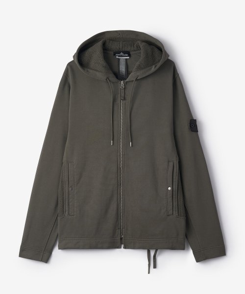 Musinsa Stone Island Shadow Project Compass Patch Zip Up Hood