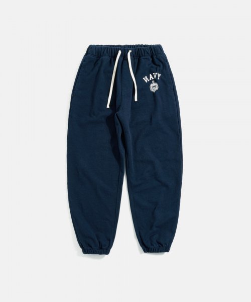 MUSINSA ESPIONAGE NAVAL Academy Heavyweight Sweat Pants Navy