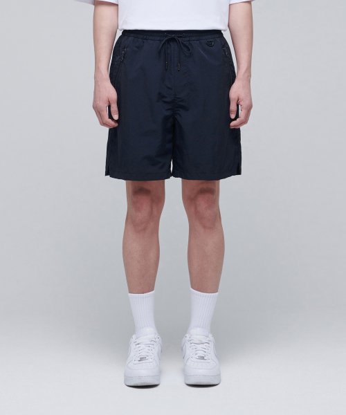 Musinsa Musinsa Standard Nylon Drawstring Track Shorts Navy