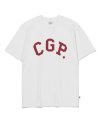 CGP 심플 아치 로고 티셔츠_레드