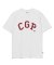 코드그라피 CGP 심플 아치 로고 티셔츠_레드
