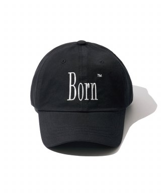 이티씨이(ETCE) BORN BASEBALL CAP (BLACK)