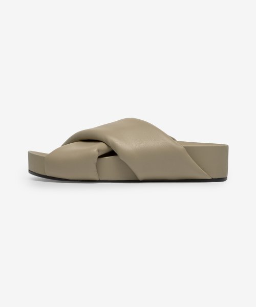 JIL SANDER - Napa Slide - Beige / JS38044A15004217
