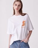 시에로(SIERO) Signature Big Logo T-shirt  (SI2TSF152WH)