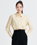 체이스컬트(CHASECULT) 여성 백오픈 코튼 셔츠-BARG5453B06