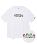 비전스트릿웨어(VISION STREETWEAR) VSW Mushroom T-Shirts White