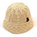 유니버셜 케미스트리(UNIVERSAL CHEMISTRY) Summer Ivory Knit Bucket Hat 여름버킷햇