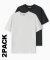 쿠어 [2PACK] 수피마 코튼 티셔츠