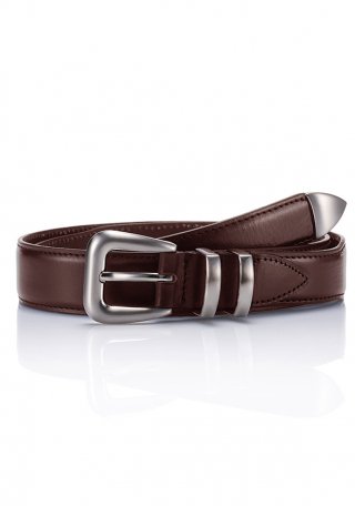 세비지 110 Leather Belt - Brown