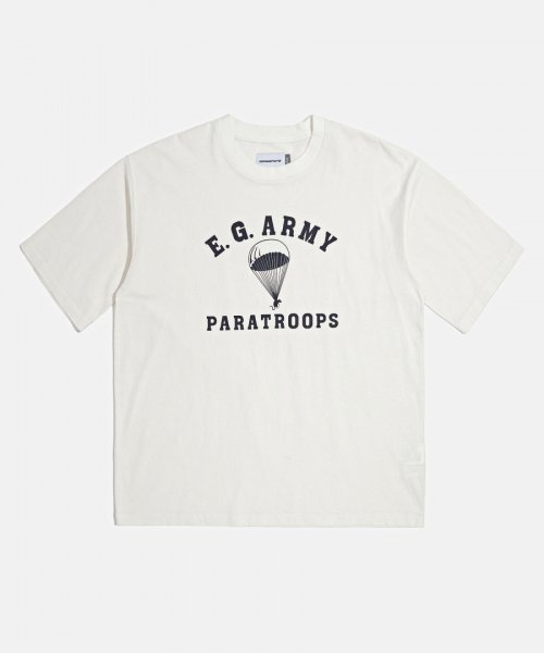 EG Paratroops Tee Off White