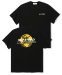 에스릿 스튜디오(SLIT STUDIO) 스튜디오 어스 로고 티셔츠 블랙