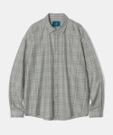 다이아몬드 레이라(DIAMOND LAYLA) Greyish Glen Check shirt S99 Beige Gray