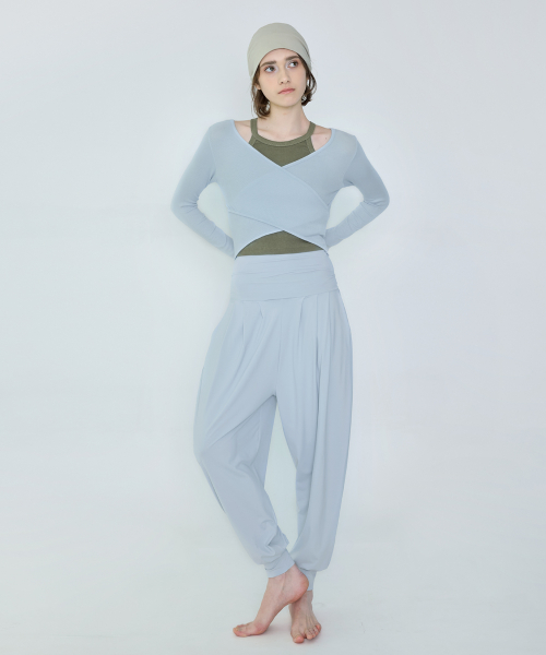 DEVIWEAR - Valer Harem Pants DEVI-B0041 -SKY