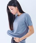 체이스컬트(CHASECULT) 여성 에센셜 소프트 터치 무지 반팔 티셔츠-BBZG5851C0D