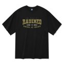 라디네오(RADINEO) 빈티지 로고 반팔 티셔츠 블랙