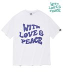비전스트릿웨어(VISION STREETWEAR) VSW Love & Peace T-Shirts White