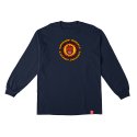 스핏파이어(SPITFIRE) OG FIREBALL L/S T-Shirt - NAVY (RED/YELLOW/ORANGE Print) 52010130