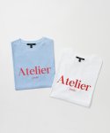 룩캐스트(LOOKAST) 아틀리에 로고 티셔츠 / ATELIER LOGO TSHIRT (2colors)