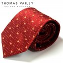 토마스 베일리(THOMAS VAILEY) 패션넥타이-티몽키 레드 8cm