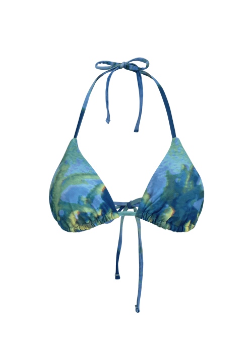 Musinsa Expired Girl Deep Sea Bikini Top Blue