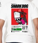 돌돌(DOLDOL) SHARK DOG_tshirts-305 샤크독 서핑 NFT 캐릭터 그래픽 티셔츠 반팔티