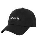 마하그리드(MAHAGRID) BASIC LOGO BALL CAP BLACK(MG2CFMAB33A)