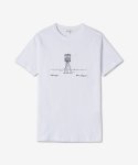 노스 프로젝트(NORSE PROJECTS) 남성 닐스 라이프 가드 타워 반소매 티셔츠 - 화이트 / N0105730001