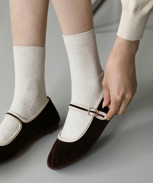 SAPPUN - Amila Maryjane Flats (1cm)