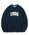 오버핏 1988 스웨트 셔츠-네이비