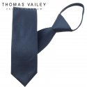 토마스 베일리(THOMAS VAILEY) 자동/지퍼넥타이-에스프레소 네이비 7cm