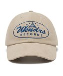 위캔더스(WKNDRS) RECORDS 6P CAP (BEIGE)
