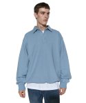 플랙(PLAC) 럭비 스웨트 셔츠 라이트 블루