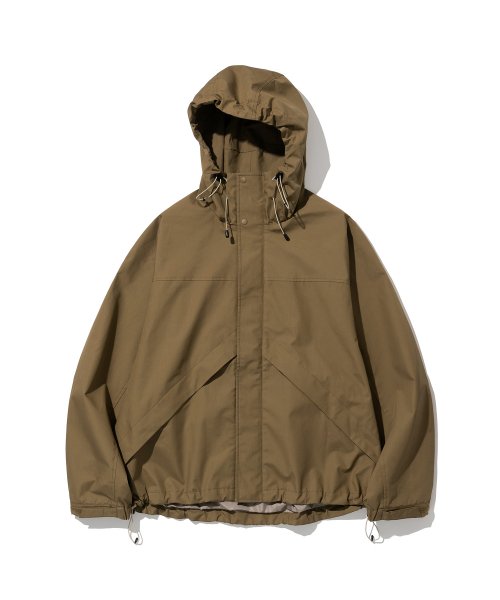 22fw utility mountain jacket khaki brown