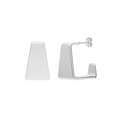 Square Metal Earrings POBE0252