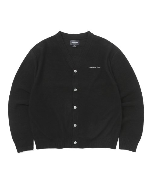 Musinsa Thisisneverthat T Logo Boucle Cardigan Black