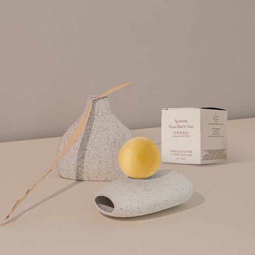 ERIGERON All-in-One Vegan Shampoo Bar Beauty Bowl - Pumpkin