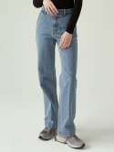 블랭크03(BLANK03) boot cut jeans (light blue)
