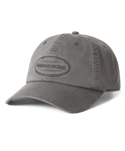 MUSINSA Thisisneverthat Overdyed E T Logo Cap Charcoal